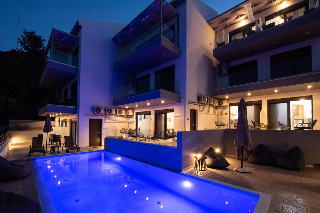فيلا Kalipso & Nafsika Maisonettes Grey Diamond نِكيانا المظهر الخارجي الصورة